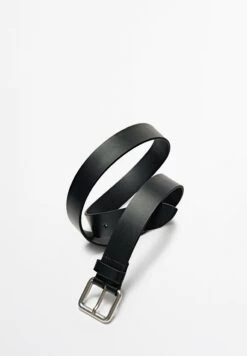 Massimo Dutti WITH BUCKLE - Belt - Black -Massimo Dutti Shop b5e780bd45d7424aaa417f30857d403c
