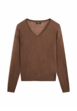 Massimo Dutti FINE SEMI-SHEER WITH V-NECK - Jumper - Grey 21 Massimo Dutti FINE SEMI-SHEER WITH V-NECK - Jumper - Grey -Massimo Dutti Shop b5ec18cdaebe438ba1e1a1b5142e980c