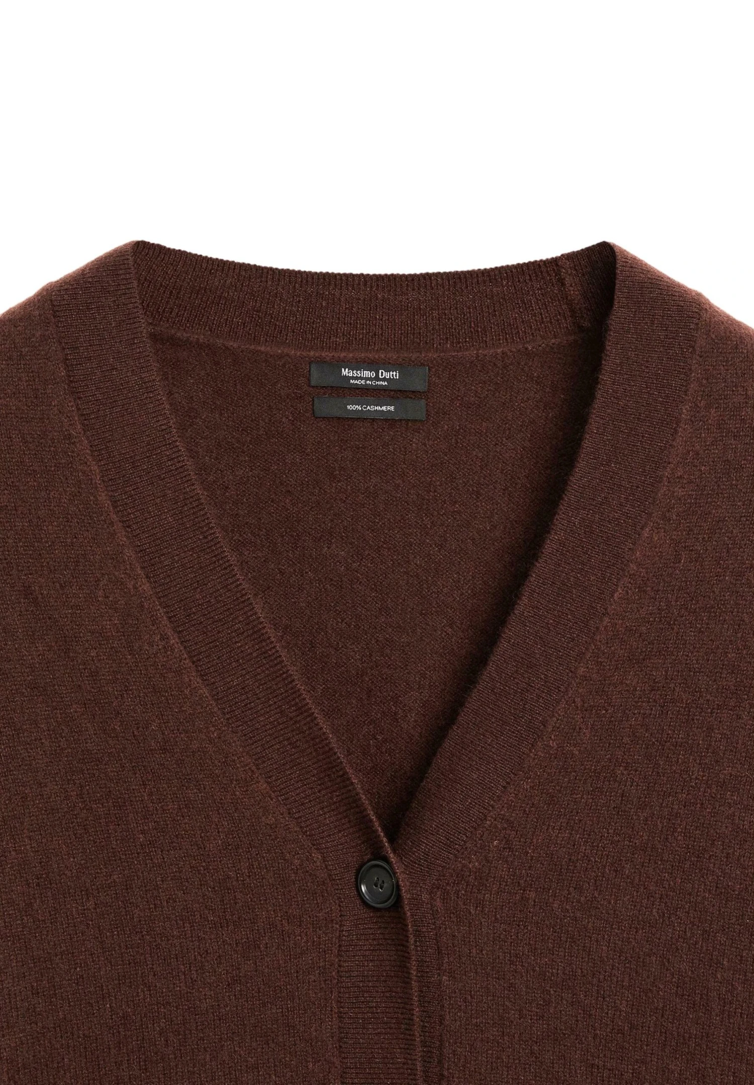 Massimo Dutti BUTTONED OVERSIZE WITH V-NECK - Cardigan - Bordeaux 10 Massimo Dutti BUTTONED OVERSIZE WITH V-NECK - Cardigan - Bordeaux - Image 8