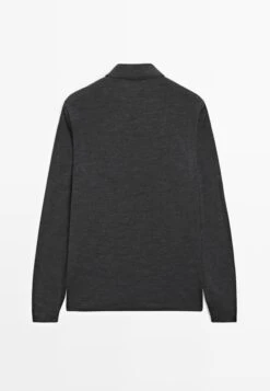 Massimo Dutti SWEATER - Jumper - Dark Blue -Massimo Dutti Shop b6b53e83674c478a91e856825508f237