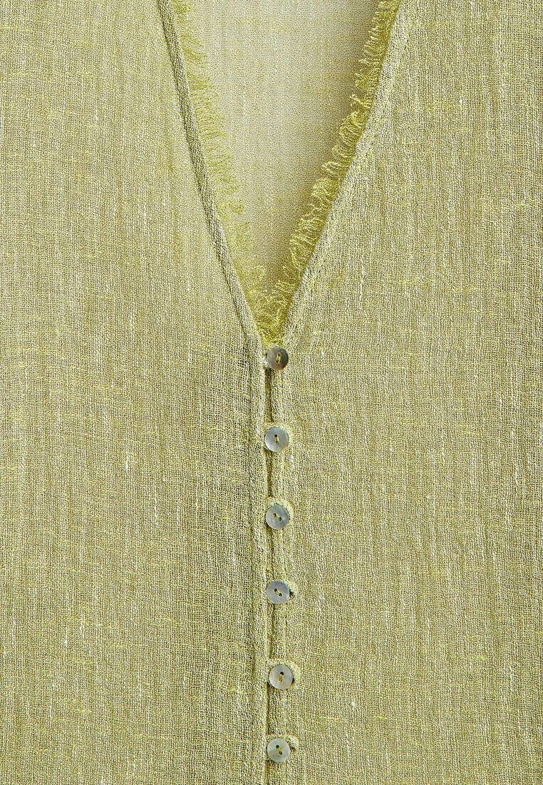 Massimo Dutti Waffle - Button-Down Blouse - Stone 9 Massimo Dutti Waffle - Button-Down Blouse - Stone - Image 7