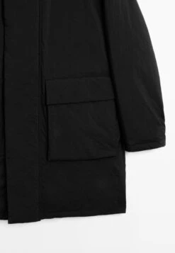 Massimo Dutti WATER-REPELLENT PADDED WITH HOOD - Parka - Black -Massimo Dutti Shop b6c2194fcea44a43a173c4dc7f55d85d