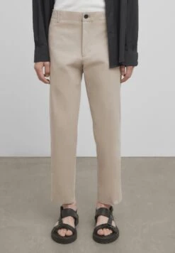 Massimo Dutti Studio - Straight-Fit- Chinos - Sand