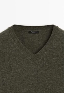 Massimo Dutti V-NECK - Jumper - Green 22 Massimo Dutti V-NECK - Jumper - Green -Massimo Dutti Shop b6ff511170074dc09b98d8af4a50957d