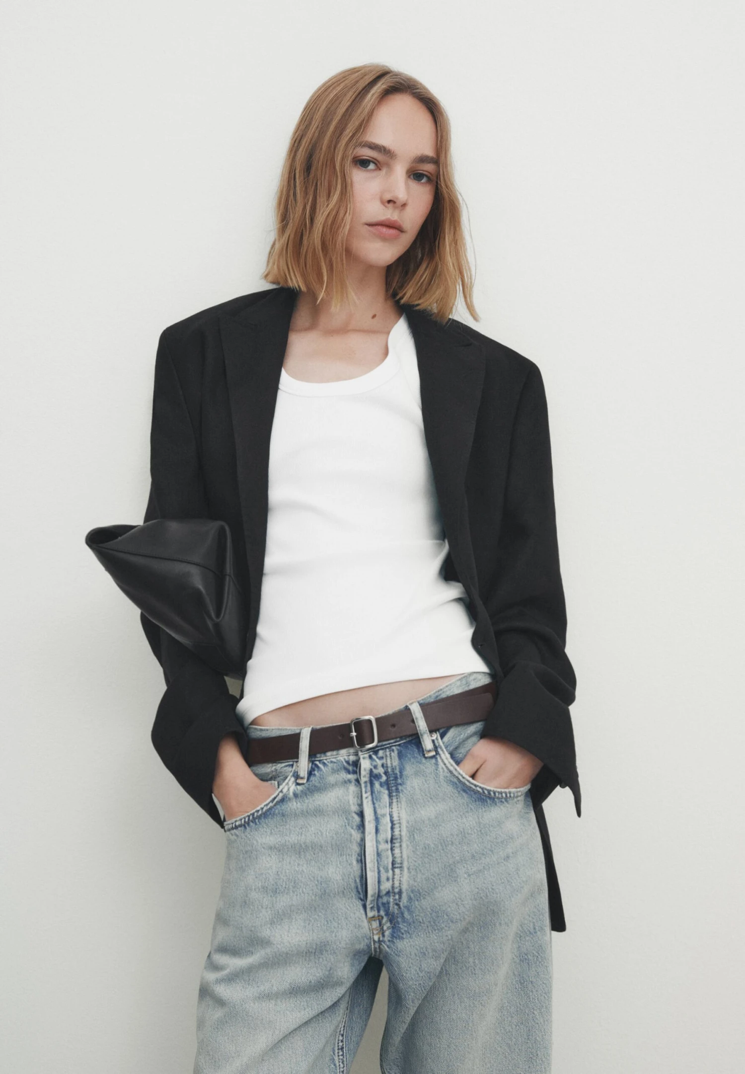 Massimo Dutti SleevelessBlend - Top - White 8 Massimo Dutti SleevelessBlend - Top - White - Image 6