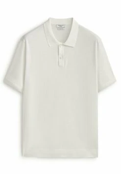 Massimo Dutti Studio - Blend - Polo Shirt - Beige -Massimo Dutti Shop b75d45a3a4f24de0b465f78e88992804