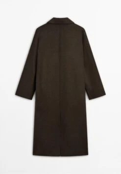 Massimo Dutti LONG DOUBLE-BREASTED - Classic Coat - Brown -Massimo Dutti Shop b7d346b2ff7b4c51859ecc4227f4da85