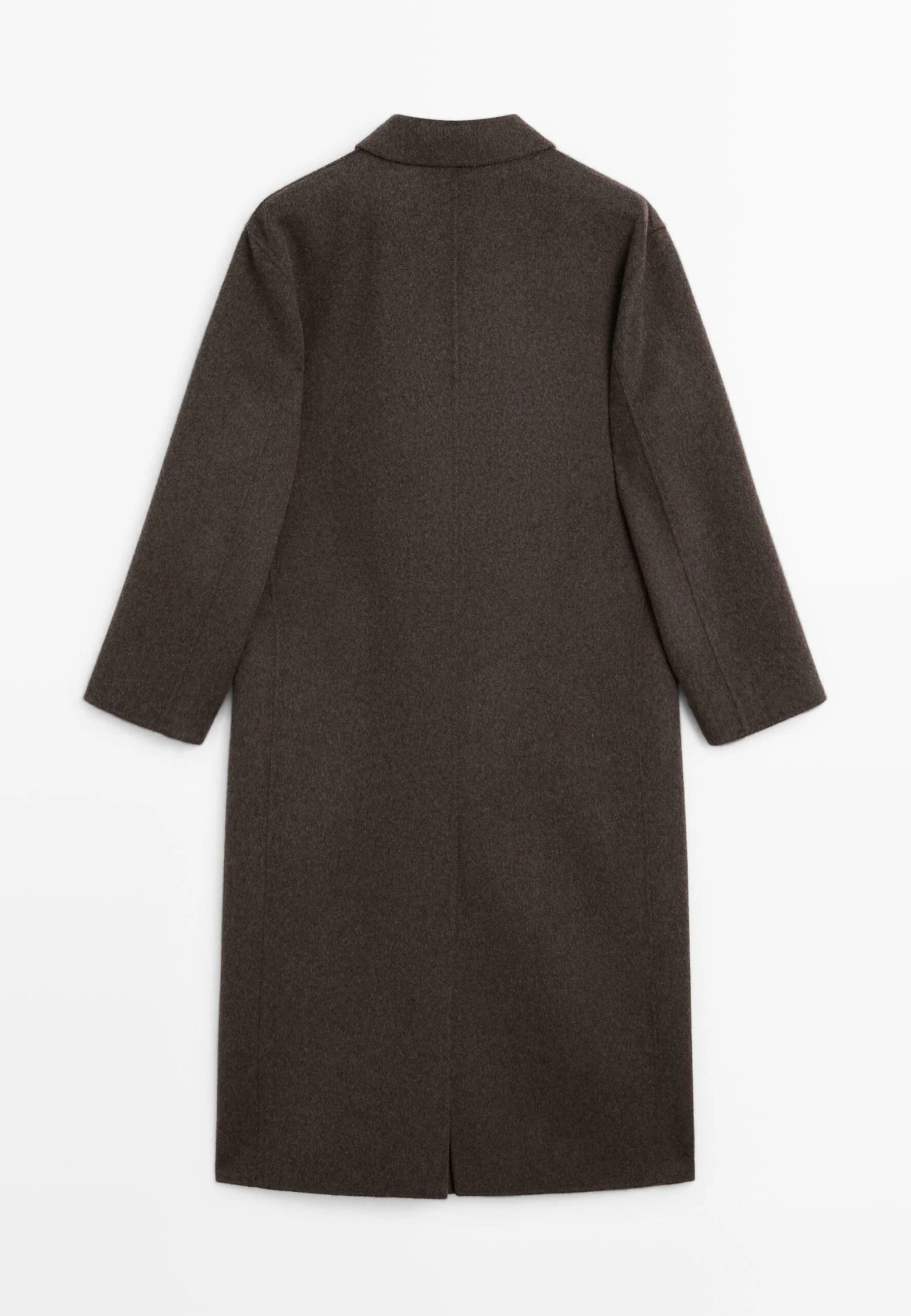 Massimo Dutti LONG - Classic Coat - Dark Brown 8 Massimo Dutti LONG - Classic Coat - Dark Brown - Image 6