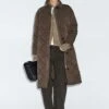 Massimo Dutti LONG WATER-REPELLENT PUFFER - Winter Coat - Khaki -Massimo Dutti Shop b8180856853e4813b7a85cb336d11564