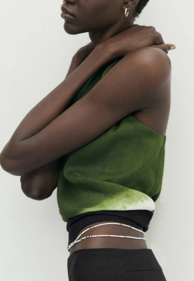 Massimo Dutti Strappy With Tie Dye - Blouse 5 Massimo Dutti Strappy With Tie Dye - Blouse - Image 3