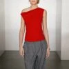 Massimo Dutti DRAPED WITH KNOT DETAIL - Top - Red -Massimo Dutti Shop b8a5c6c5f8d842eebeaac12d8759f190