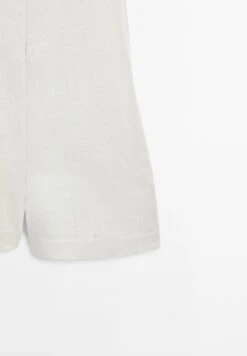 Massimo Dutti SHORT CREW NECK WITH POCKETS - Jumpsuit - Mottled Beige 20 Massimo Dutti SHORT CREW NECK WITH POCKETS - Jumpsuit - Mottled Beige -Massimo Dutti Shop b8e2303f36364c0bb30e16766f3e45cf