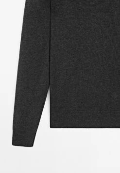 Massimo Dutti CREW NECK LONG SLEEVE - Jumper - Dark Grey -Massimo Dutti Shop b8ecb19603154eb48d8a69649b29e24c