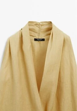 Massimo Dutti CROSSOVER HALTER NECK - Blouse - Mustard Yellow 23 Massimo Dutti CROSSOVER HALTER NECK - Blouse - Mustard Yellow -Massimo Dutti Shop b8fc9db7b6524976aec7e888335434f0