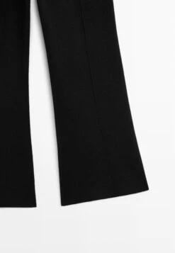 Massimo Dutti FLARED - Trousers - Black -Massimo Dutti Shop b93d7187d6984765ae0fd47a67660a69