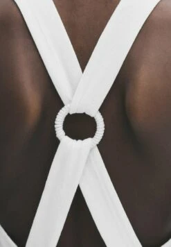 Massimo Dutti With Ring Detail At The Back - Day Dress - Beige -Massimo Dutti Shop b93df8fe7d3b4560ad2887a31247ffdc