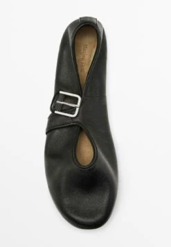 Massimo Dutti BALLERINAS - Ankle Strap Ballet Pumps - Black -Massimo Dutti Shop b95781a7311e40ca81b31df2c64f75ee
