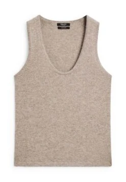 Massimo Dutti CREW NECK - Top - Mottled Dark Brown -Massimo Dutti Shop b995aee41c2a470f90ea58f48e6d895d