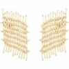 Massimo Dutti Dangle - Earrings - Gold Coloured -Massimo Dutti Shop b9a3a2d4c3854fc08a25db2851ffabd4