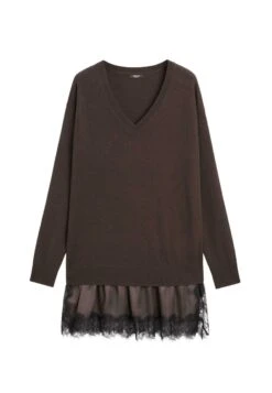 Massimo Dutti WITH CONTRAST - Jumper Dress - Dark Brown 15 Massimo Dutti WITH CONTRAST - Jumper Dress - Dark Brown -Massimo Dutti Shop b9aeb67b52ec44fda62b42d8c23c9d10