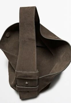 Massimo Dutti SPLIT SHOULDER - Handbag - Mottled Brown -Massimo Dutti Shop b9b4fae4305d41be9c683d260c911cdd