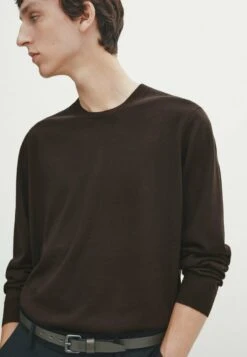 Massimo Dutti Crew Neck - Sweatshirt - Brown 15 Massimo Dutti Crew Neck - Sweatshirt - Brown -Massimo Dutti Shop b9d1fb667e744419a7bb4e70207cbc77