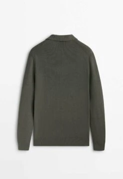 Massimo Dutti Textured- Polo Shirt - Mottled Green -Massimo Dutti Shop b9e87e14cab7420f8713413775c617f9