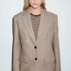 Massimo Dutti FLECKED - Classic Coat - Sand -Massimo Dutti Shop ba4434bef3074630b7d27fea05190291