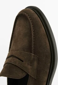 Massimo Dutti SPLIT - Slip-ons - Dark Brown -Massimo Dutti Shop ba44c5bde64840869b423abdf2a554af