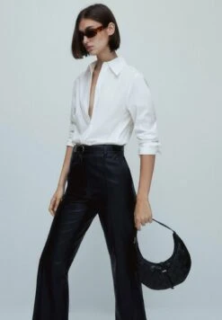 Massimo Dutti Poplin - Button-Down Blouse -Massimo Dutti Shop ba46148360fc4978b6db48ca4b9658b3