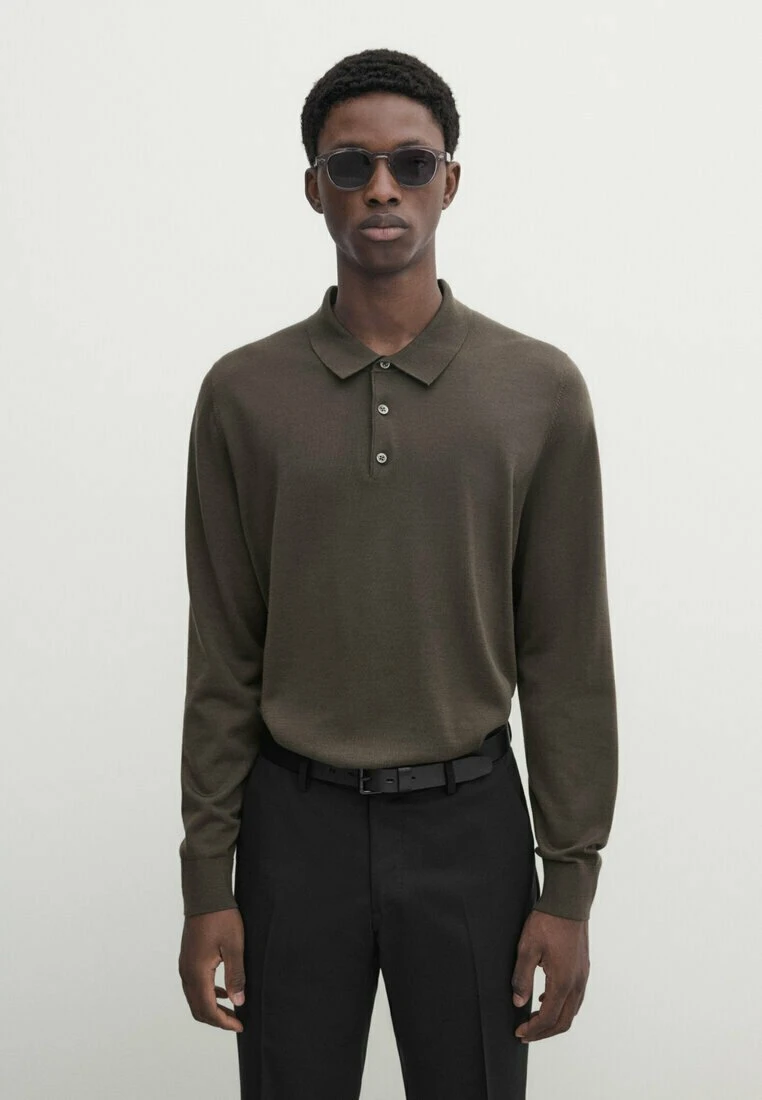 Massimo Dutti Jumper - Khaki 3 Massimo Dutti Jumper - Khaki