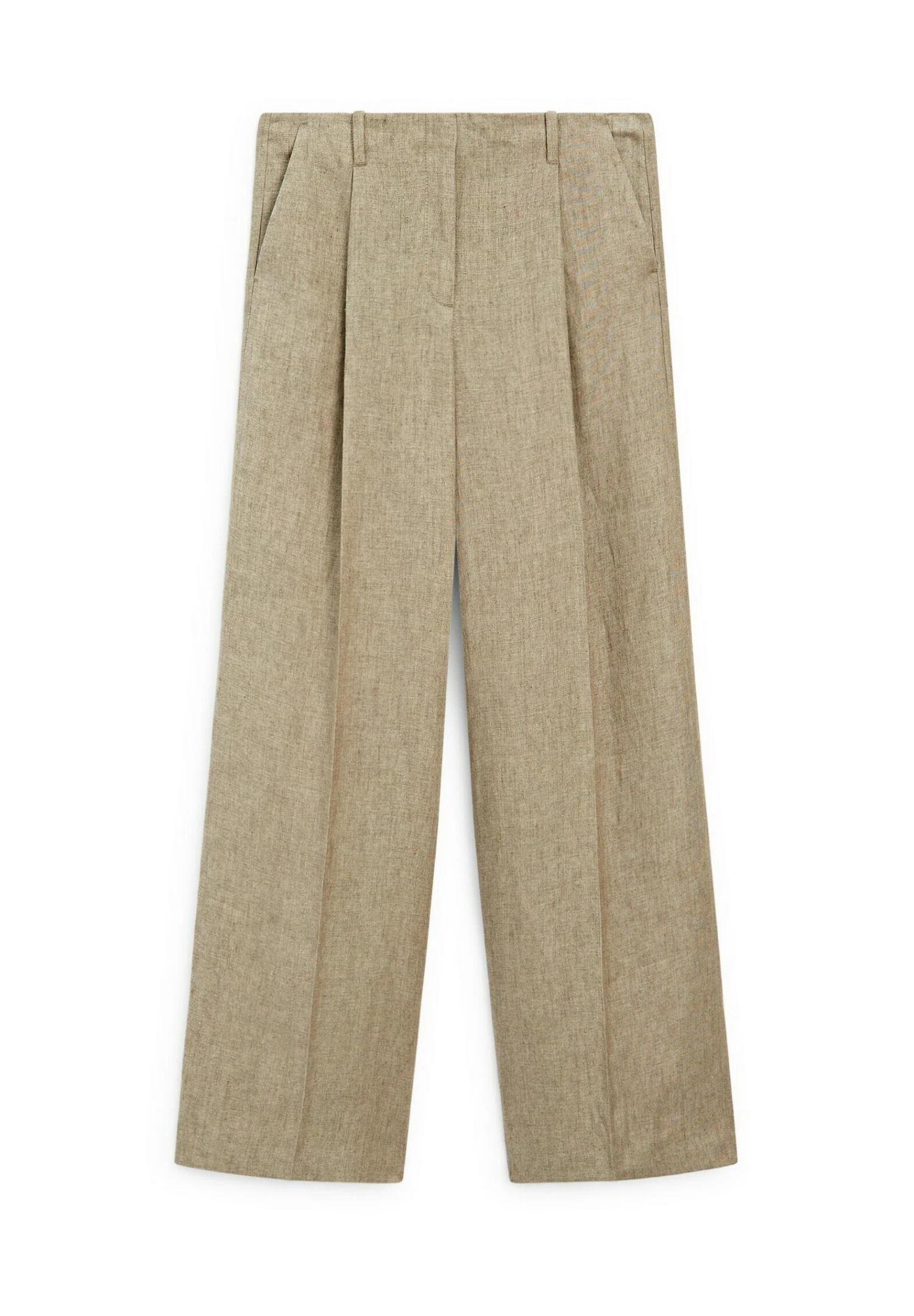 Massimo Dutti DART - Trousers - Beige 7 Massimo Dutti DART - Trousers - Beige - Image 5
