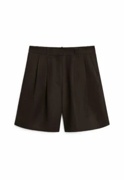 Massimo Dutti PLEATED BERMUDA - Shorts - Black -Massimo Dutti Shop baba88565b6846e28b348c9bc6422060 1