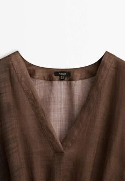 Massimo Dutti Ramie With Tie-Dye Detail - Day Dress -Massimo Dutti Shop baecb92b463546c58334dad4691cb450