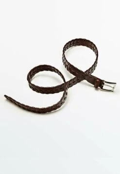 Massimo Dutti Braided Belt - Brown -Massimo Dutti Shop bb01aa6c4c4a40fab454bac82b7347b9