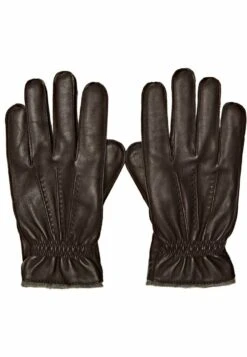 Massimo Dutti Gloves - Dark Brown