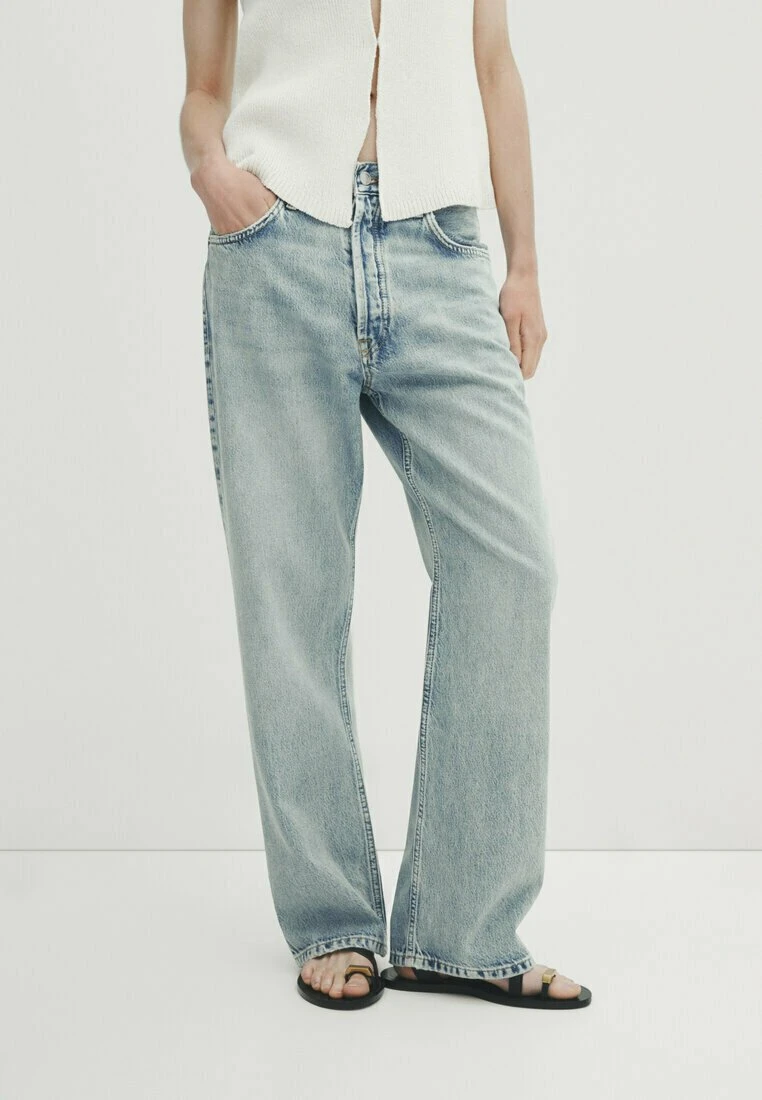 Massimo Dutti High Waist - Straight Leg Jeans 9 Massimo Dutti High Waist - Straight Leg Jeans - Image 7
