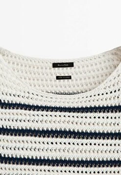 Massimo Dutti Striped Crochet - Jumper - Beige 21 Massimo Dutti Striped Crochet - Jumper - Beige -Massimo Dutti Shop bb4e974c3fb34878b92f47b84e28721d