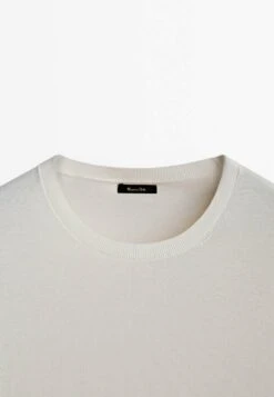 Massimo Dutti Crew Neck - Jumper - Beige -Massimo Dutti Shop bb85e84201d34a188d5b27f10de6871d