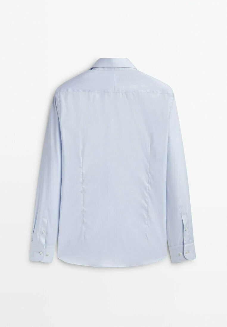 Massimo Dutti Easy Iron - Formal Shirt - Light Blue 8 Massimo Dutti Easy Iron - Formal Shirt - Light Blue - Image 6