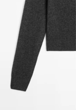 Massimo Dutti WITH POCKET DETAILS - Cardigan - Dark Grey -Massimo Dutti Shop bc190d6baa0a490094f1a9ce2cae6399