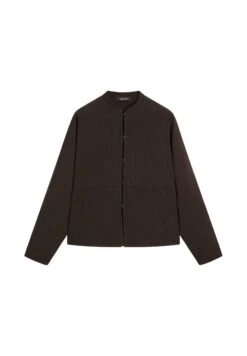 Massimo Dutti STAND COLLAR WITH FRONT SEAM - Button-down Blouse - Beige -Massimo Dutti Shop bc7fb956fe3442eba96ada9b5cc95cd1