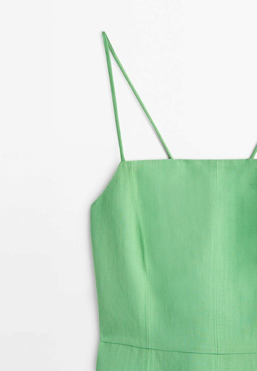 Massimo Dutti Strappy Midi With Seam Detail - Day Dress 10 Massimo Dutti Strappy Midi With Seam Detail - Day Dress - Image 8