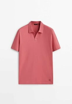 Massimo Dutti Polo Shirt - Pink -Massimo Dutti Shop bd0a9241ad7941a19244ea2f1aa33dbe
