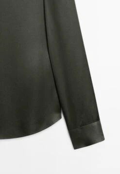 Massimo Dutti FLOWING SATIN LONG SLEEVE - Button-down Blouse - Dark Grey 22 Massimo Dutti FLOWING SATIN LONG SLEEVE - Button-down Blouse - Dark Grey -Massimo Dutti Shop bd23c9e71efe4618bcc4a24add5b2d69