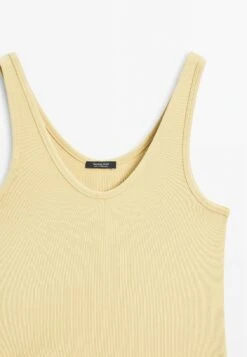 Massimo Dutti RIBBED STRAPPY SLEEVELESS - Top - Camel -Massimo Dutti Shop bdb34e1623844d9b8d1f0f7719f125f8