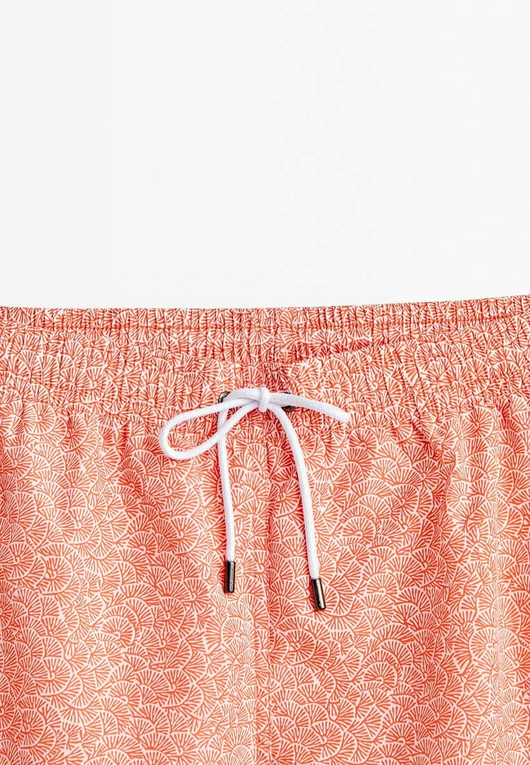 Massimo Dutti Sea Motif Print Trunks 00310285 - Swimming Shorts - Coral 7 Massimo Dutti Sea Motif Print Trunks 00310285 - Swimming Shorts - Coral - Image 5