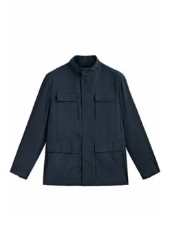 Massimo Dutti Technical With Zip- Summer Jacket - Dark Blue -Massimo Dutti Shop be67f3873629423a844dce56090e0b82