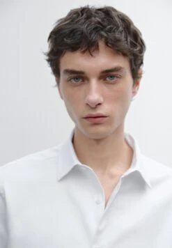 Massimo Dutti SLIM FIT OXFORD COLLAR - Formal Shirt - White -Massimo Dutti Shop be6b610e5c1a474da9c5d86cdf834492