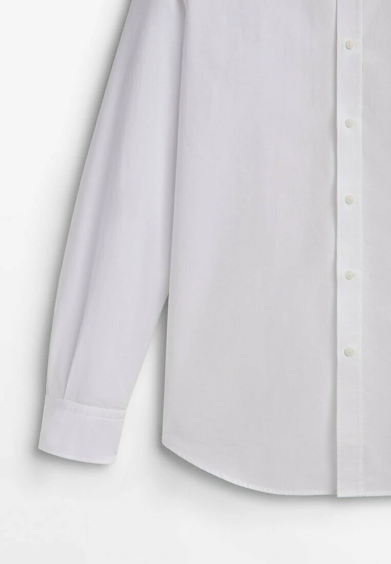 Massimo Dutti Textured- Formal Shirt - White 10 Massimo Dutti Textured- Formal Shirt - White - Image 8